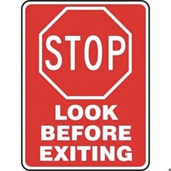 Accuform ADVISORY SIGNS 24 in X 18 in ENGINEER GRADE FRW498RA - main